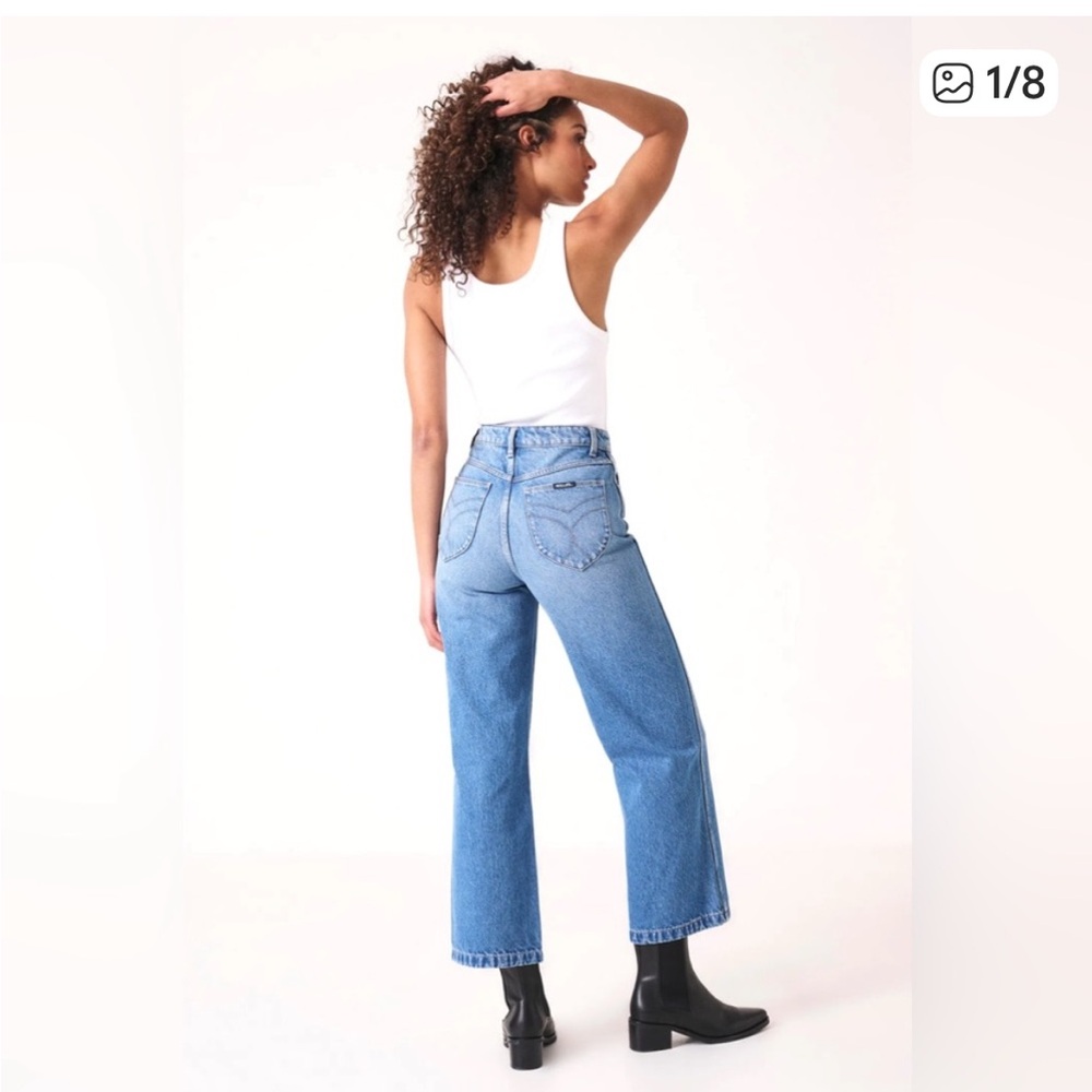 ROLLA'S Heidi High Rise Loose Straight Jeans